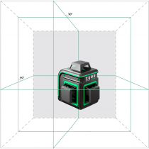Лазерный уровень ADA Cube 3-360 GREEN Ultimate Edition Арт. А00569 (Зеленый луч)