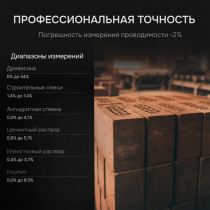 Измеритель влажности материалов AMO P650 Арт. 827045