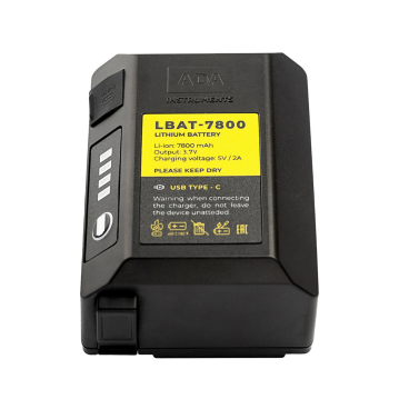 Литий-ионный аккумулятор ADA LBAT-7800 (для ADA LaserTANK 3-360/4-360 GREEN и ADA Servoliner 6D/6D GREEN с питанием 3.7В) Арт. А00700_30